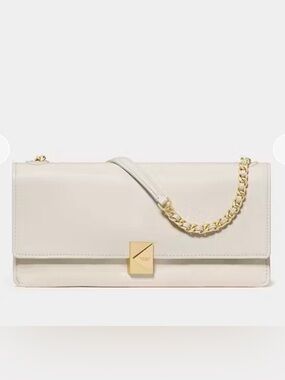 Kate Spade Deco Soft Shoulder Bag (CASHEW MILK)